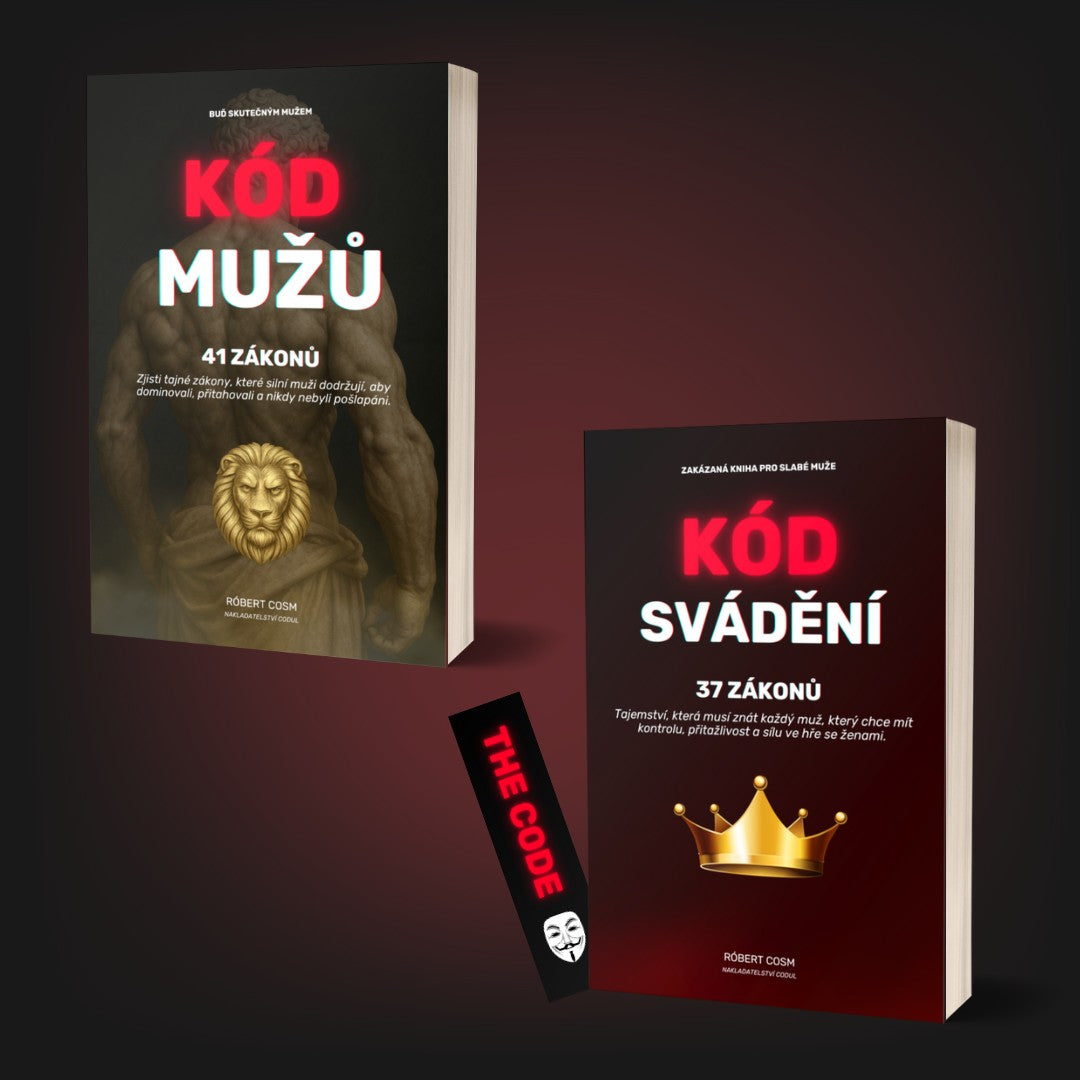 BALÍČEK 2 KNIHY: KODEXY PŘITAŽLIVOSTI